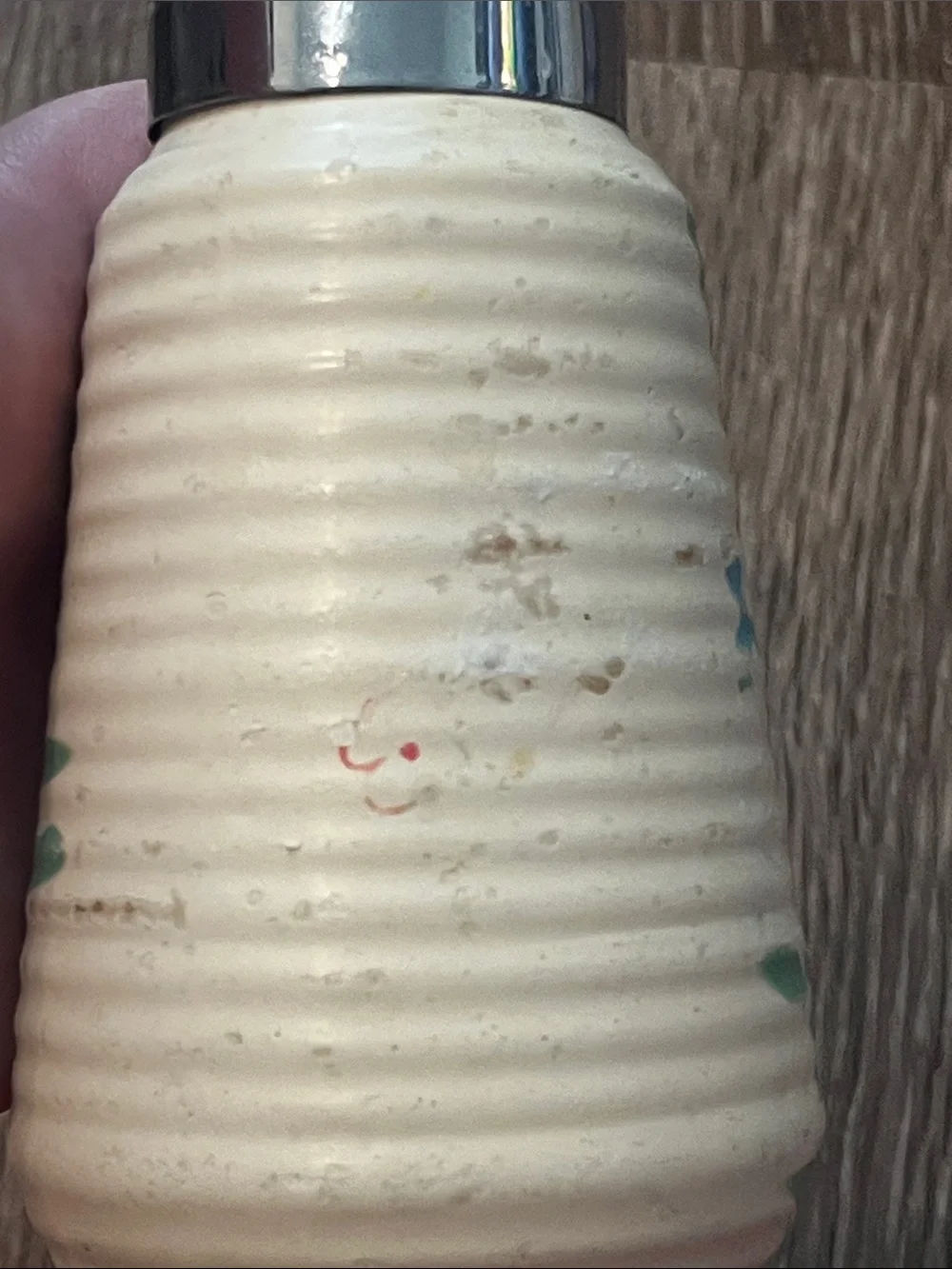 Bramley Hand-Painted Floral Ceramic Salt Shaker or sugar dispenser